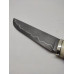 Авторский нож ручной работы Ламинат S390 в нержавеющем дамасске