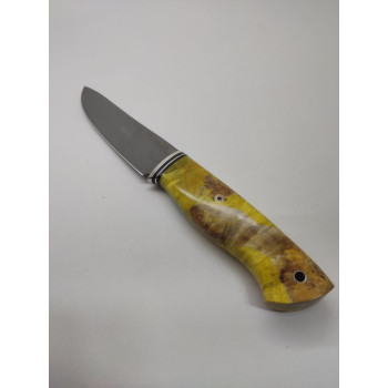 Нож ручной работы из порошковой стали S390 M2
