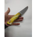 Нож ручной работы из порошковой стали S390 M2